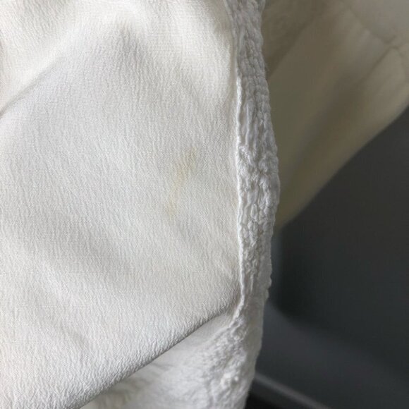 Tibi Cream Woven Front 100% Silk Sleeveless Shift Dress Size  4 - Picture 2 of 7